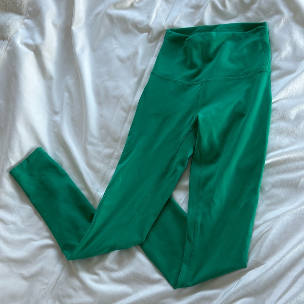 Green lululemon leggings